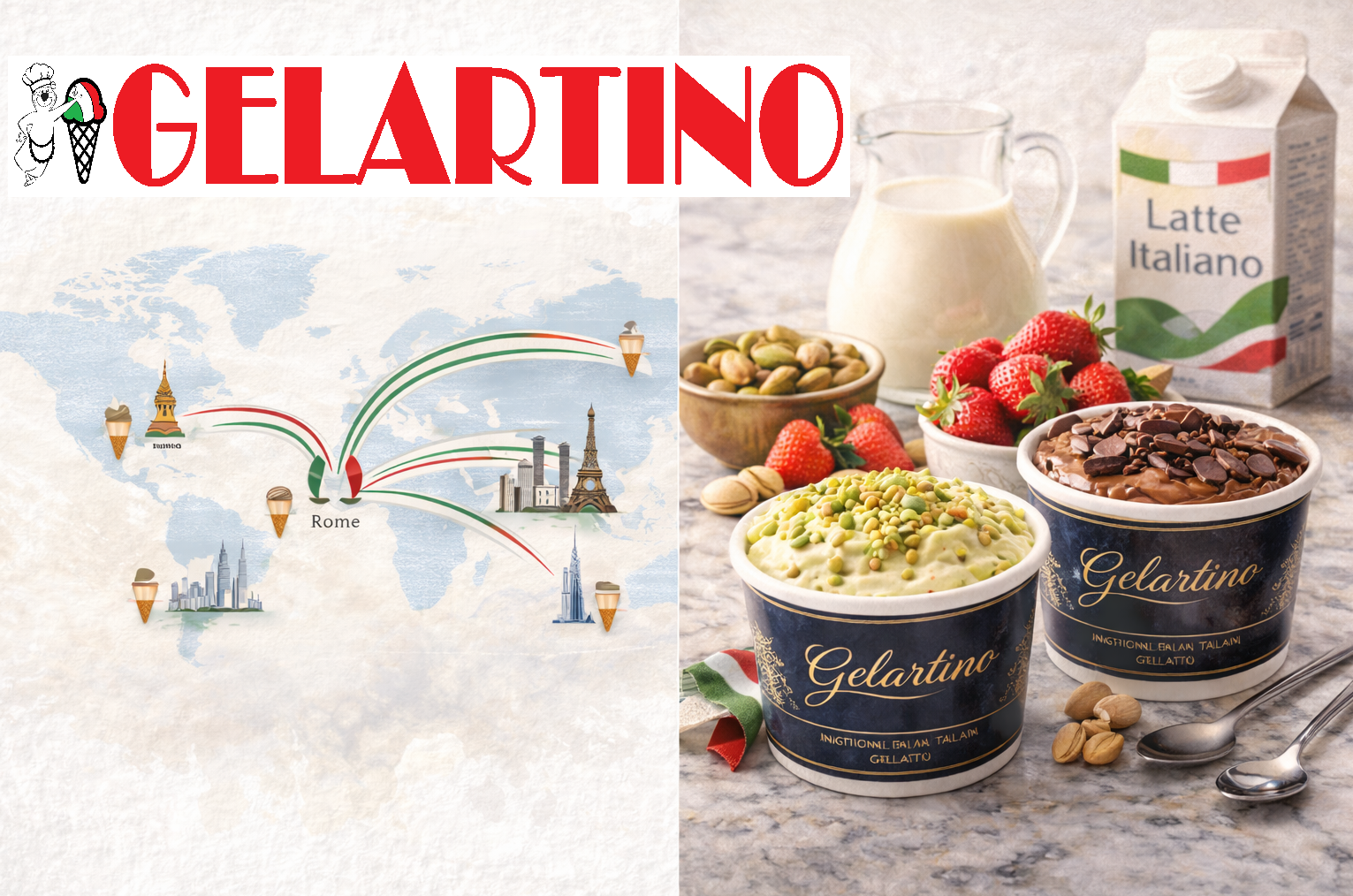 Gelato artigianale Gelartino